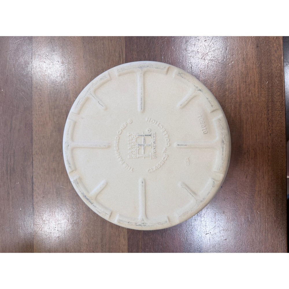 Pampered Chef Family Heritage Stoneware Deep Dish Baker 010604 11 Inch